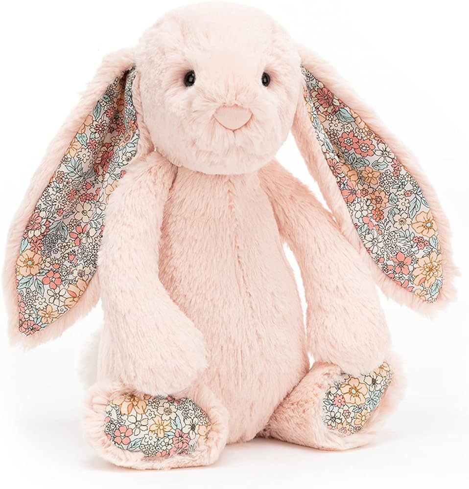 Jellycat Blossom Blush Bunny Stuffed Animal, Medium 12 inches | Amazon (US)