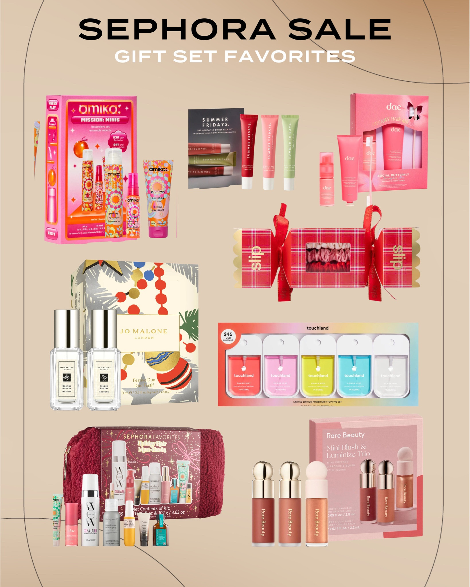 Gift sets are on sale at Sephora! 

#LTKHoliday #LTKBeauty #LTKSaleAlert