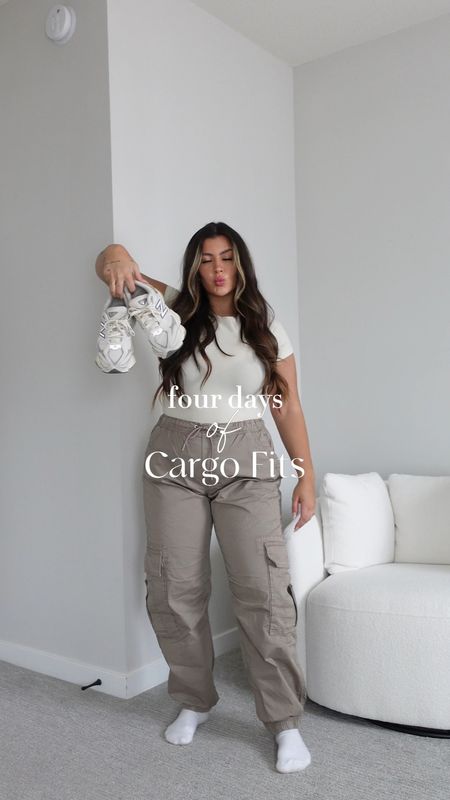 Women’s outfit inspo
Midsize fashion
Garage cargo pants
Skims t shirt
9060 sneakers 

#LTKshoecrush #LTKbeauty #LTKmidsize