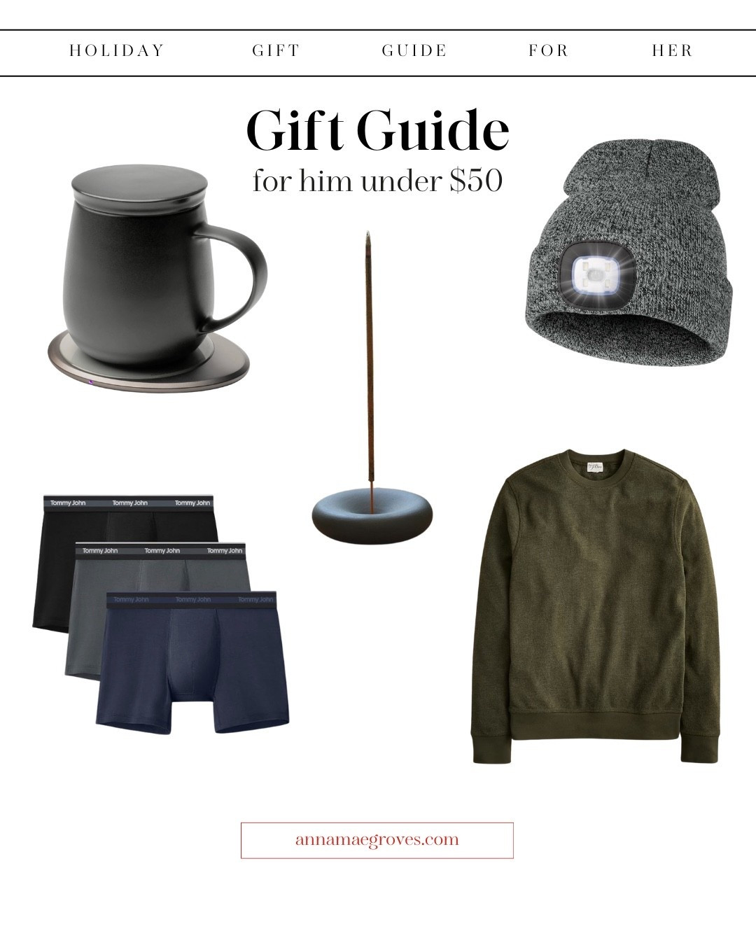 Gift guide for him under $50! Whether he’s a traveler, avid cold drink lover or an outdoor adventurer there’s a gift for him! 



#LTKGiftGuide #LTKFindsUnder50 #LTKMens