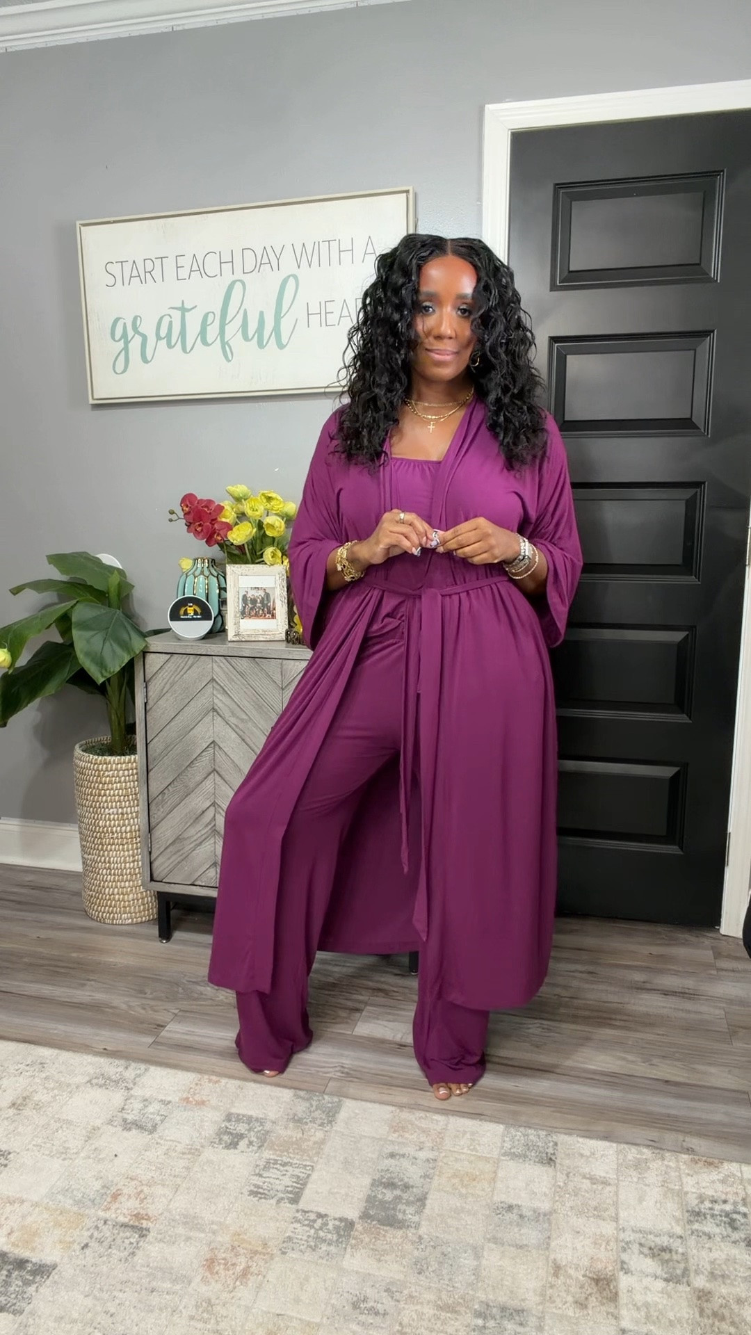 Oh this color is so chic , this is probably one of my favorite lounge sets . Comfort is un matched 💜 #victoriasecret #lounge

#LTKootd #LTKMidsize #LTKOver40