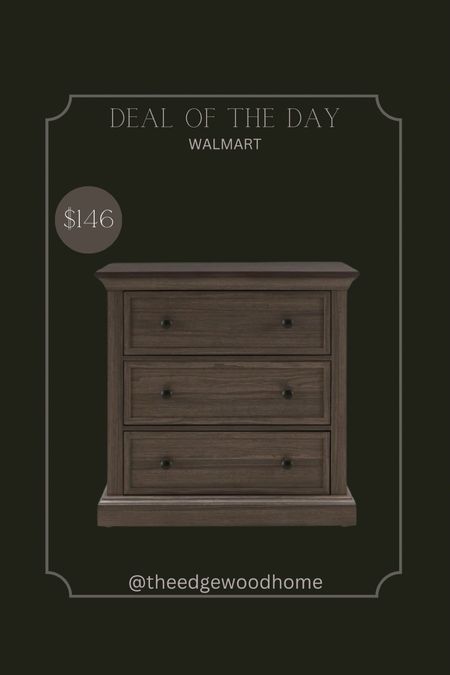 Such a good deal for this dresser/nightstand from Walmart 

#LTKSaleAlert #LTKHome