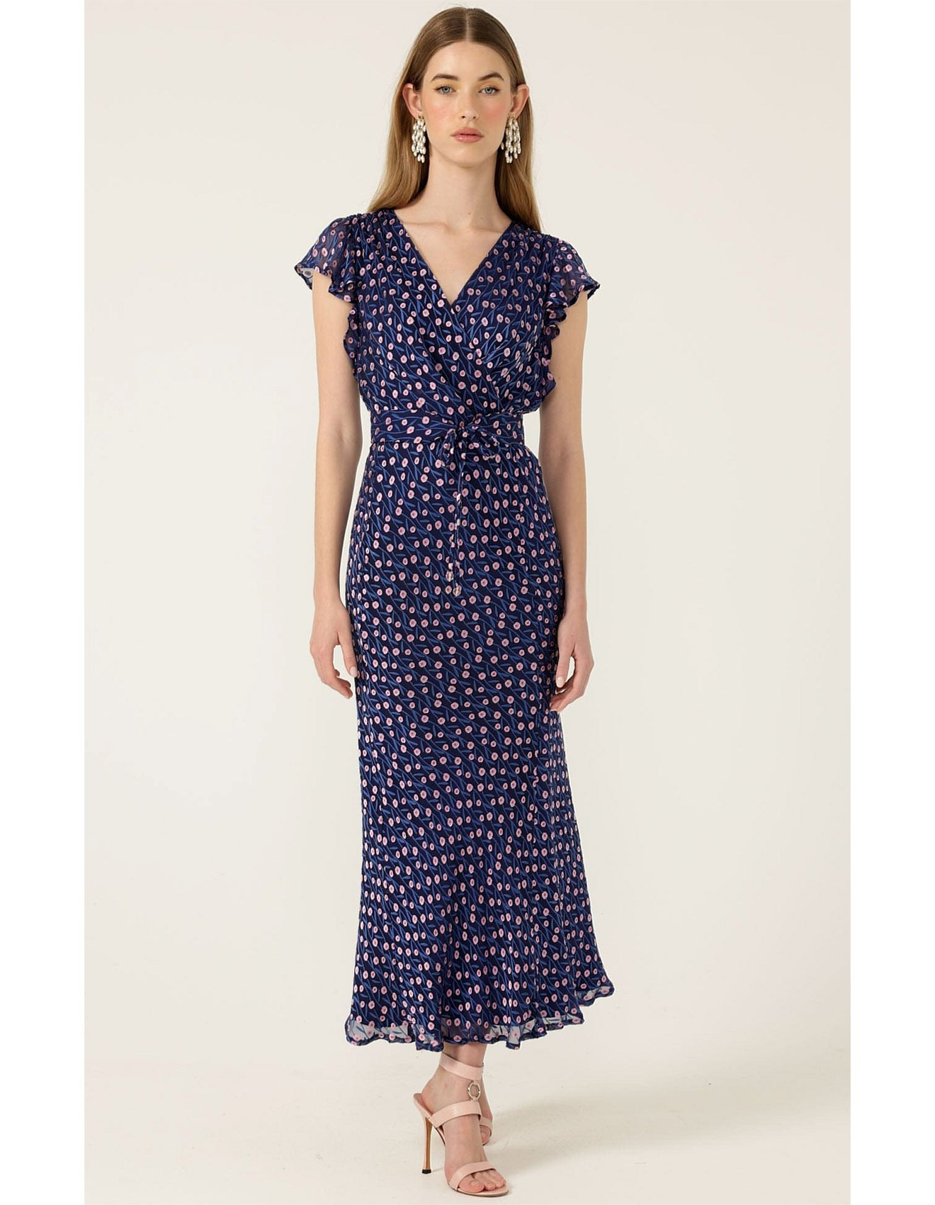 FLEUR DE LYS MIDI DRESS | David Jones (Australia & New Zealand)