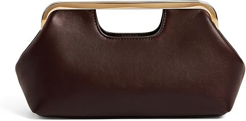 Apryl Clutch Purses for Women - Evening Bag - Small Going Out Purse - Soft Vegan Leather Handbag for Wedding Event Party | Amazon (US)