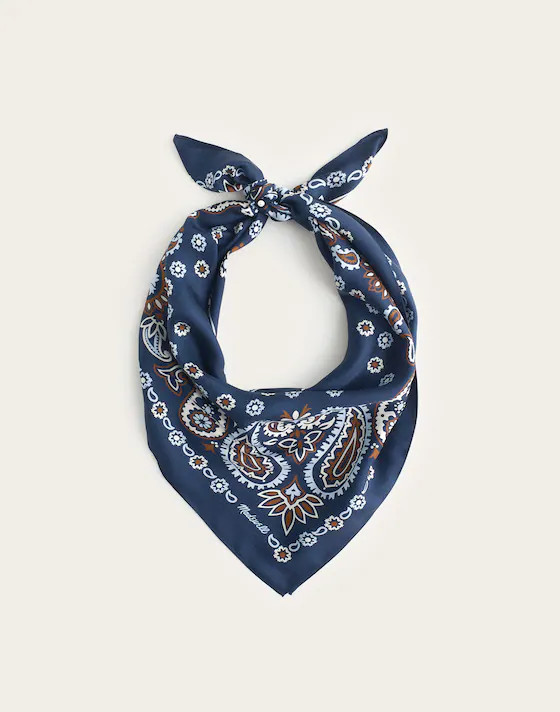 Medium Silk Bandana | Madewell
