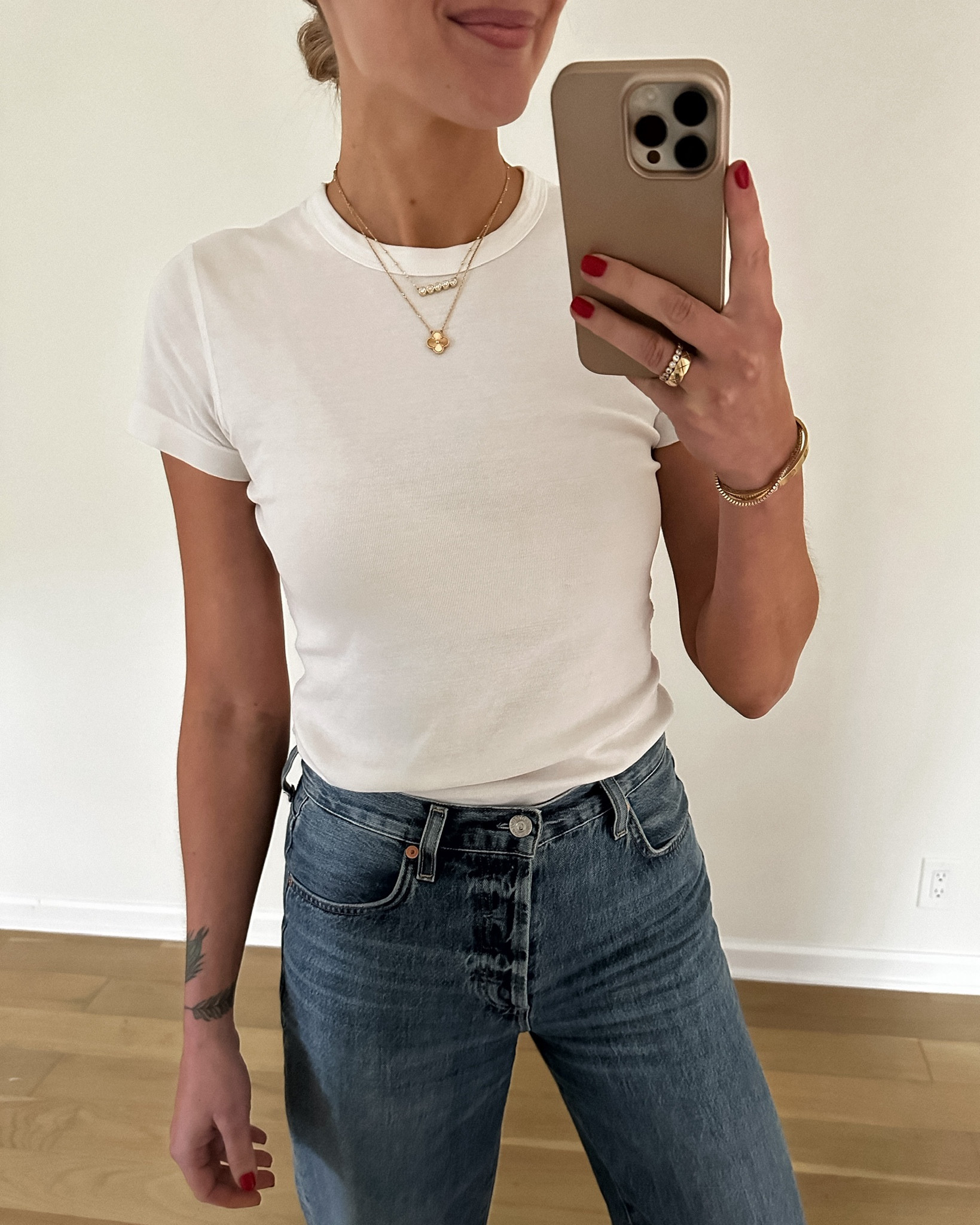 Favorite white tshirt (fits true to size I’m wearing a small) 

#LTKFindsUnder100 #LTKStyleTip #LTKOver40