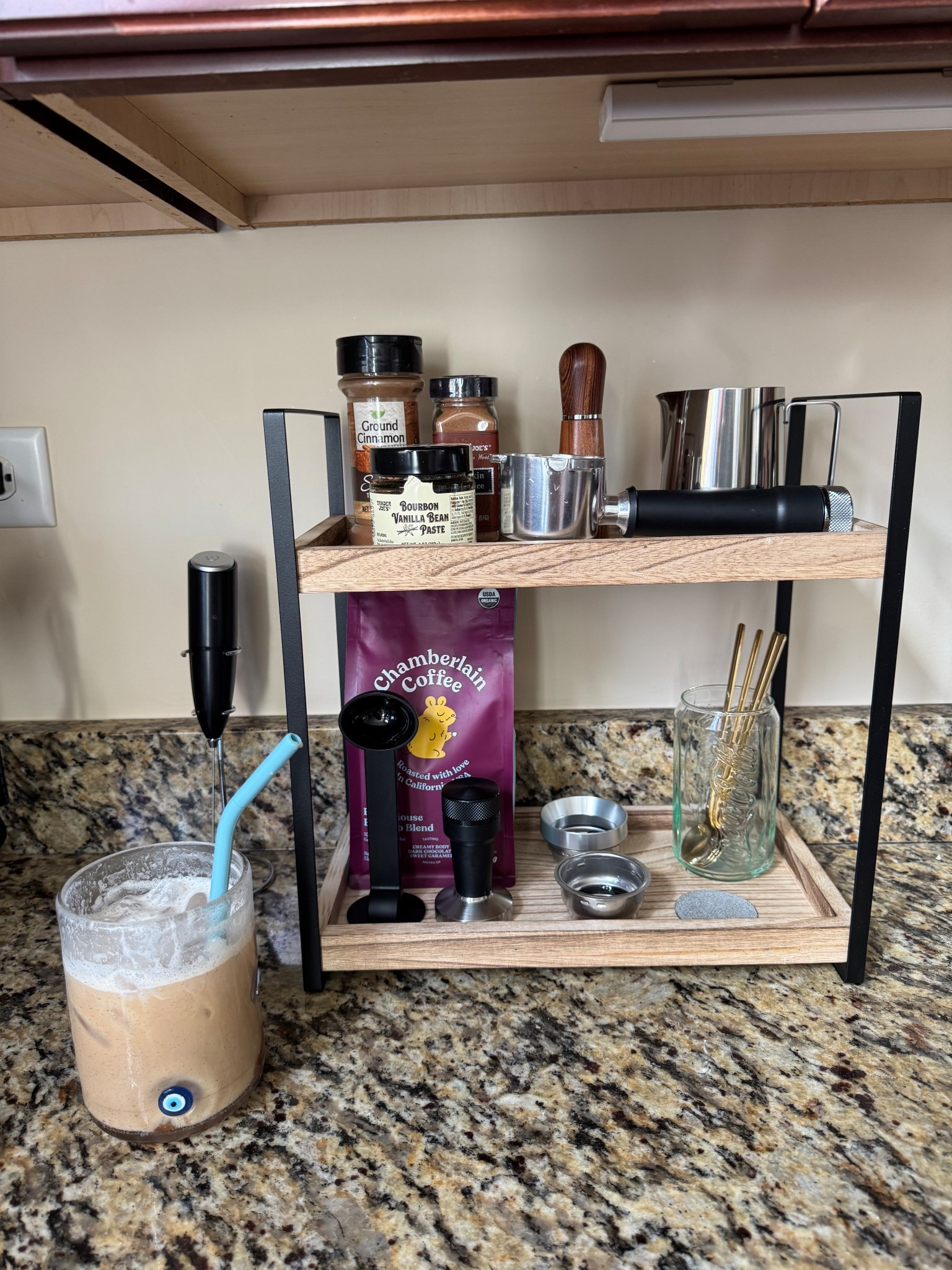 Updated coffee cart organization ☕️

#LTKHome #LTKFindsUnder50 #LTKSaleAlert