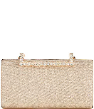 Landry Crystal Hinge Minaudiere Clutch | Dillard's | Dillard's