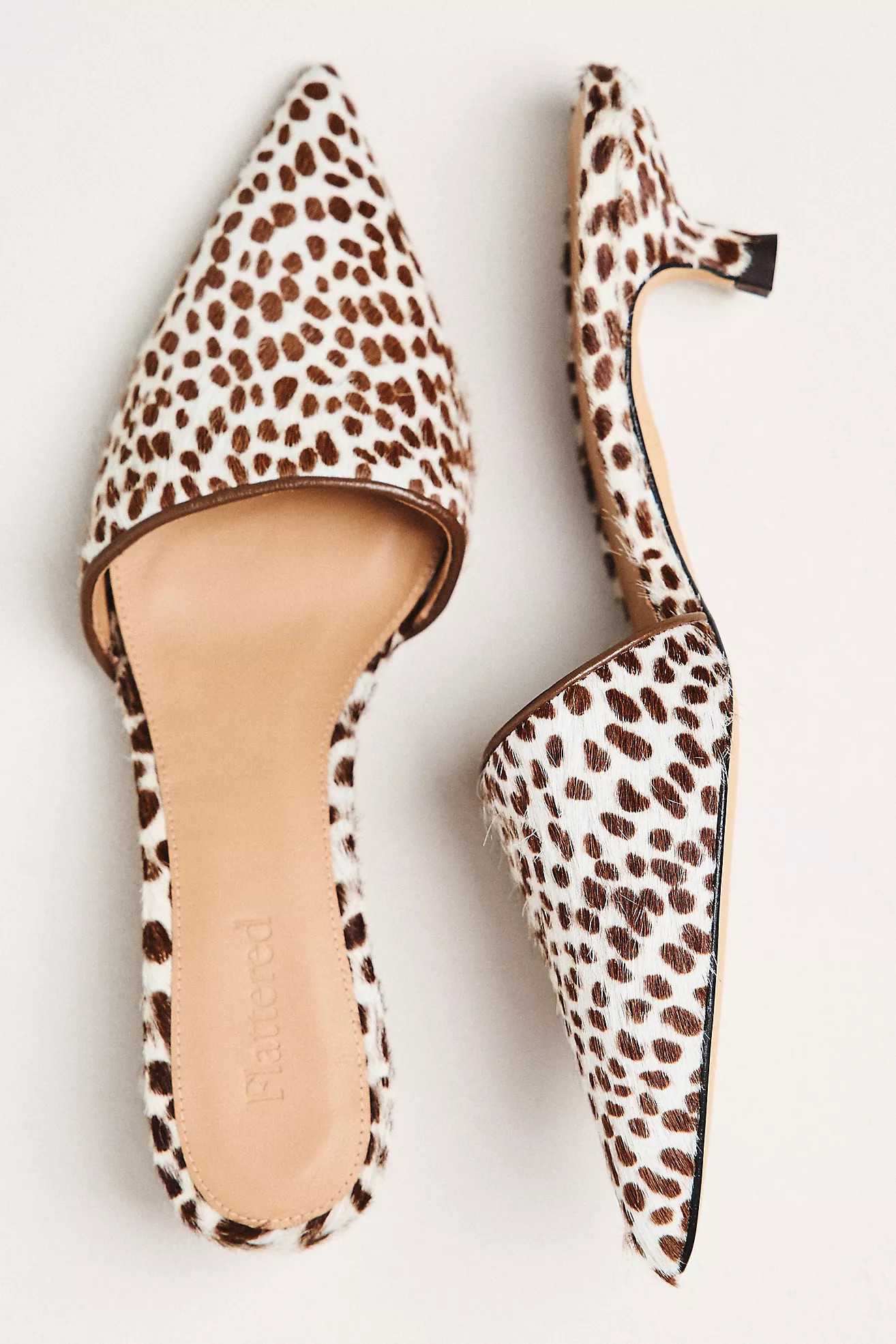 Flattered Noomi Mule Kitten Heels | Anthropologie (US)