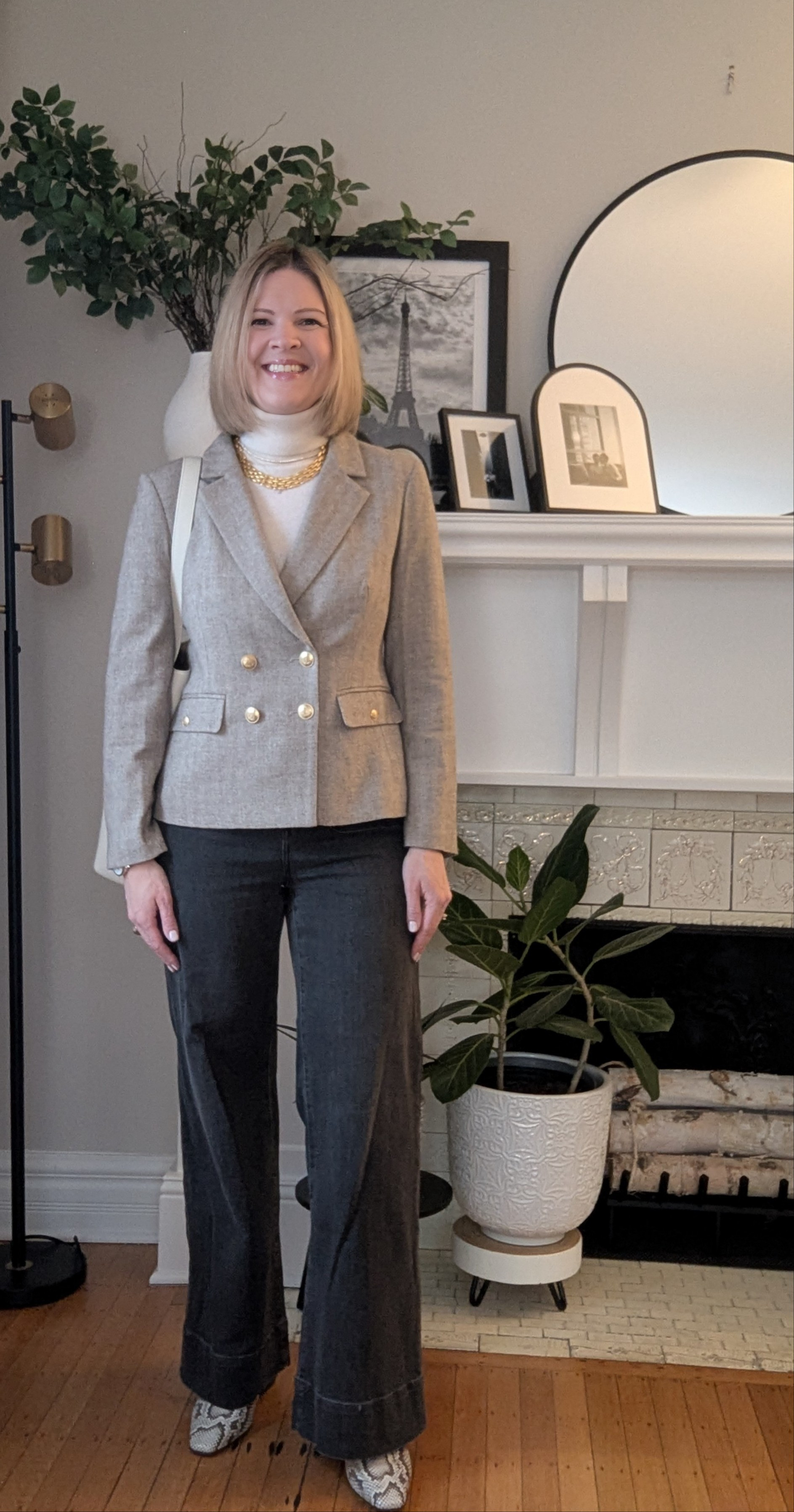 Neutral business casual outfit 

#LTKMidsize #LTKStyleTip #LTKOver40