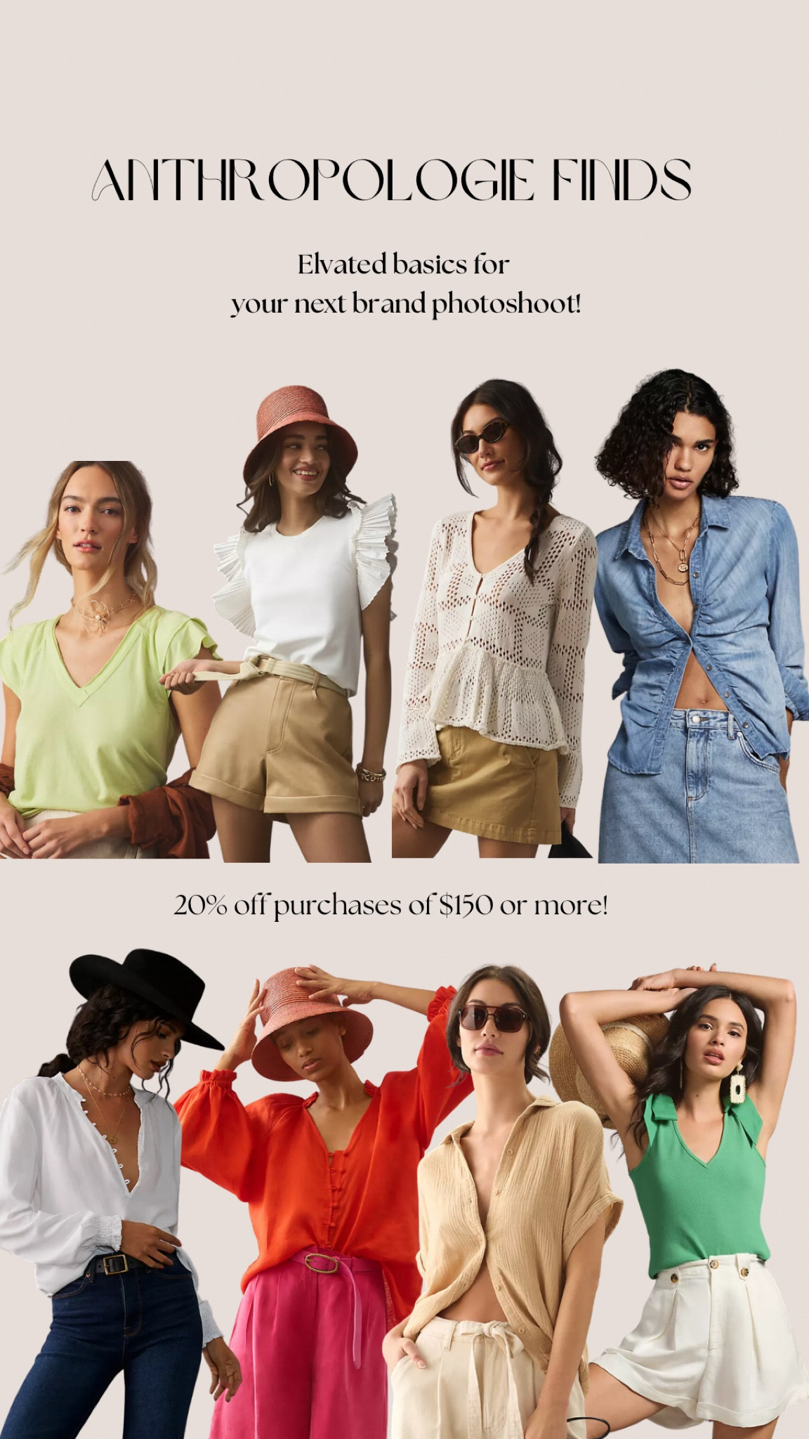 Elevated essentials from Anthropologie 🥰

#LTKunder100 #LTKFind #LTKSale