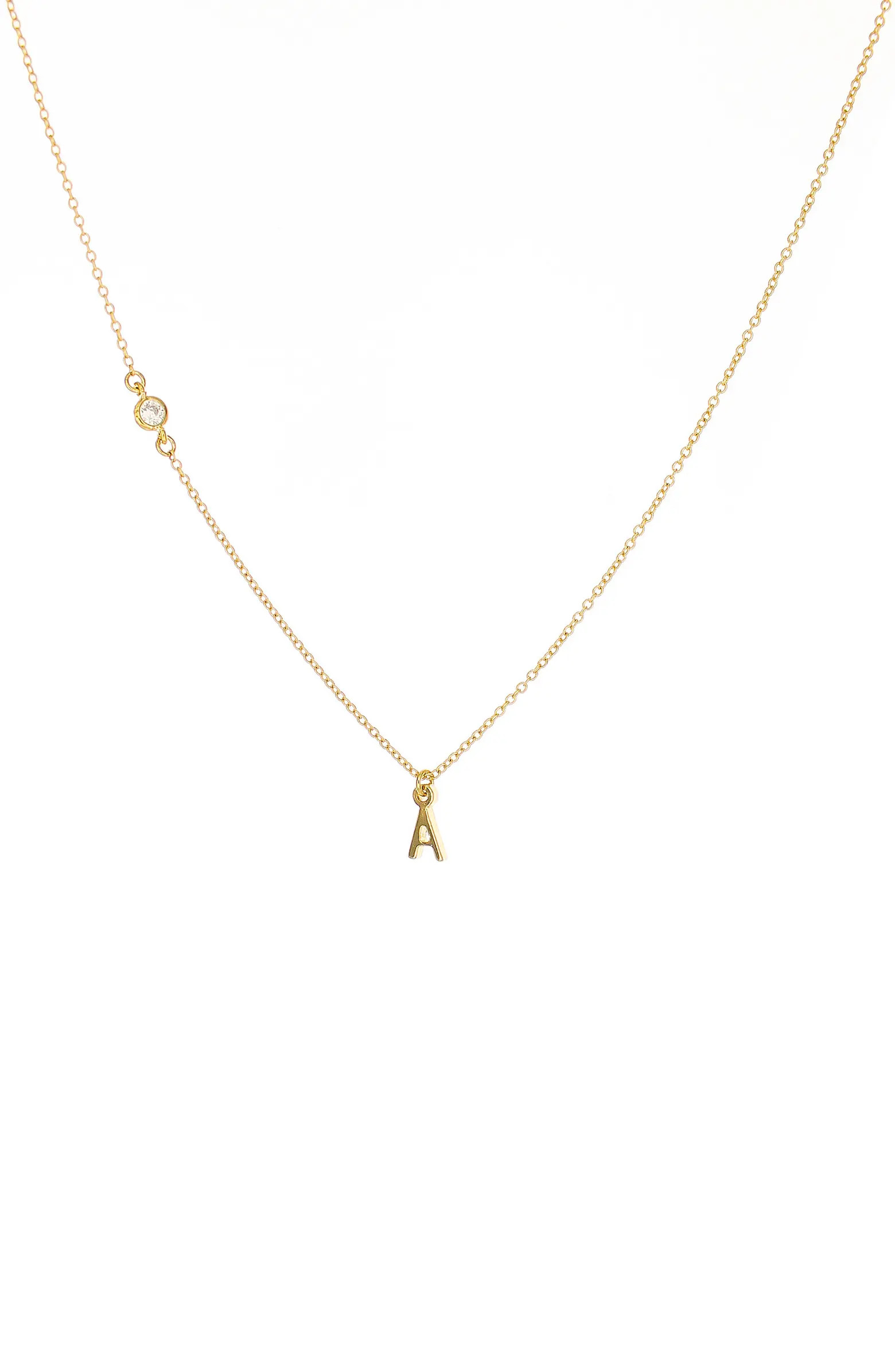 Panacea Initial Pendant Necklace | Nordstrom | Nordstrom