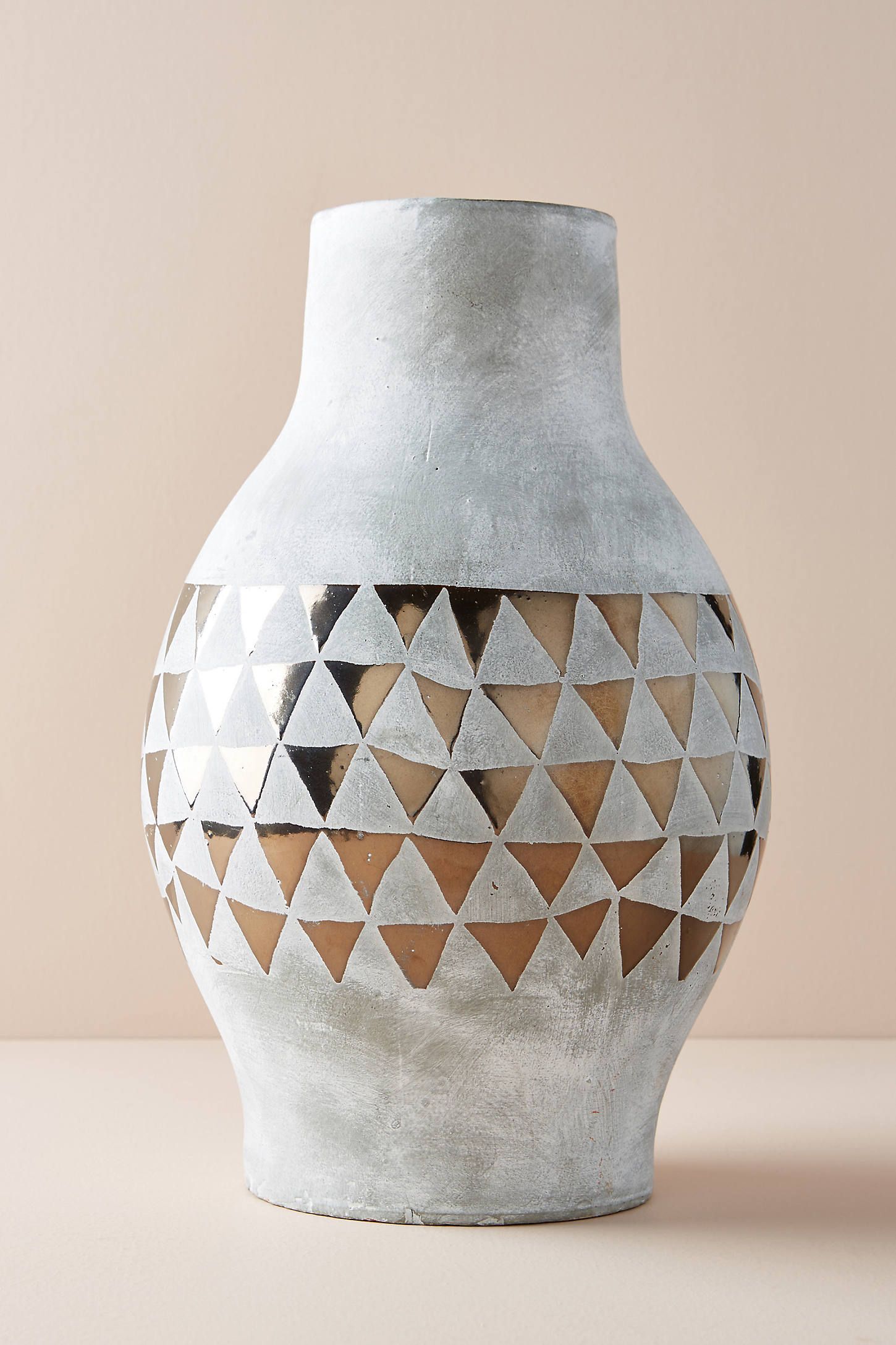 Gilded Luna Vase | Anthropologie (US)