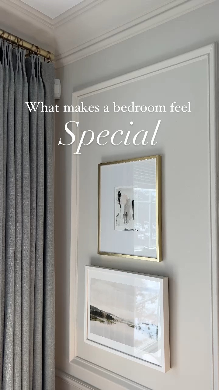 How to make a bedroom feel extra special? 1. Hang some art 2. Mix in lots of textiles (pillows, throw blankets, window treatments and a rug) 3. Display personal items (picture frames, decorative objects) 4. Layer in lux bedding 🙌🏻

#LTKstyletip #LTKhome #LTKsalealert