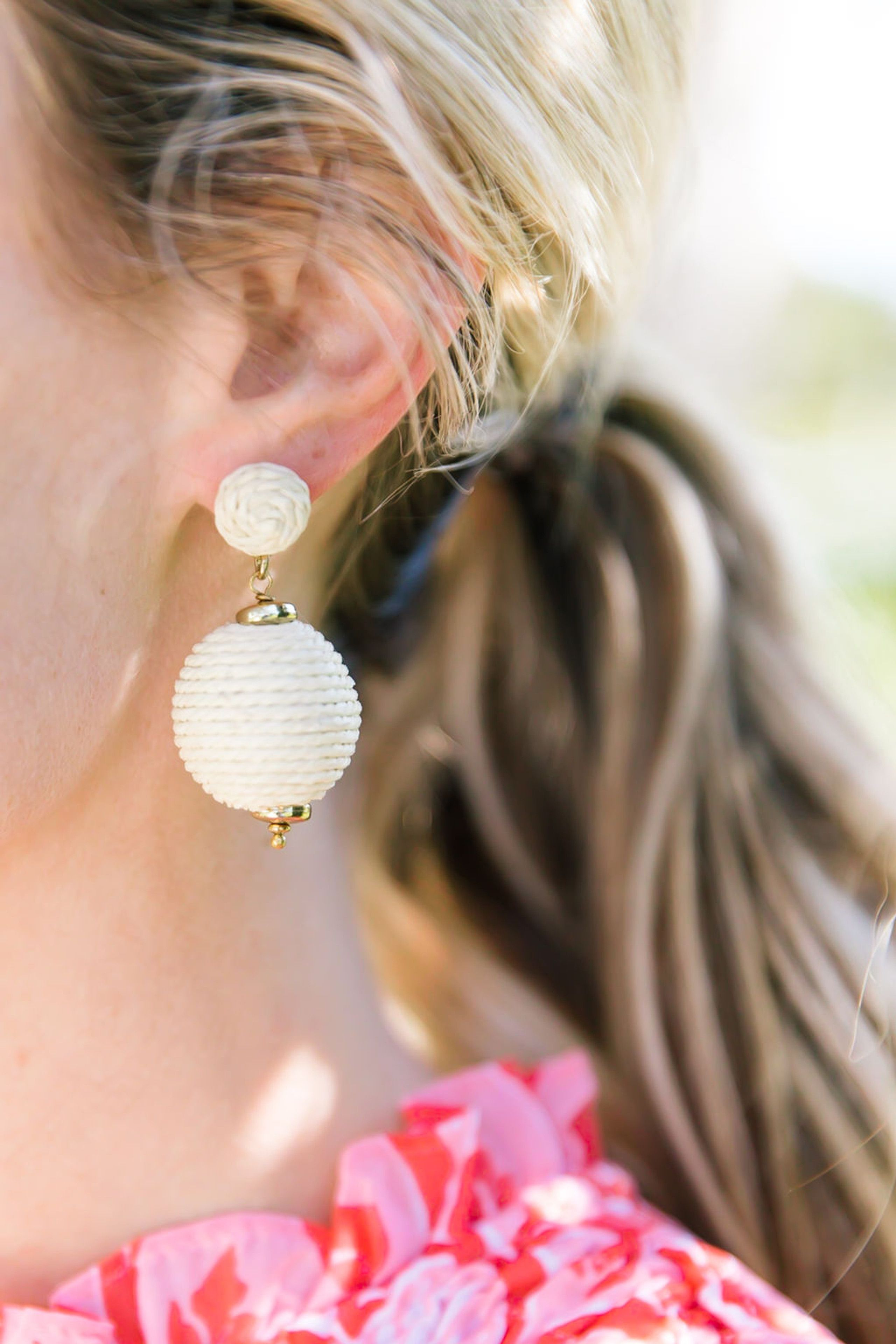 Blake - Fabric Earrings | Lisi Lerch Inc