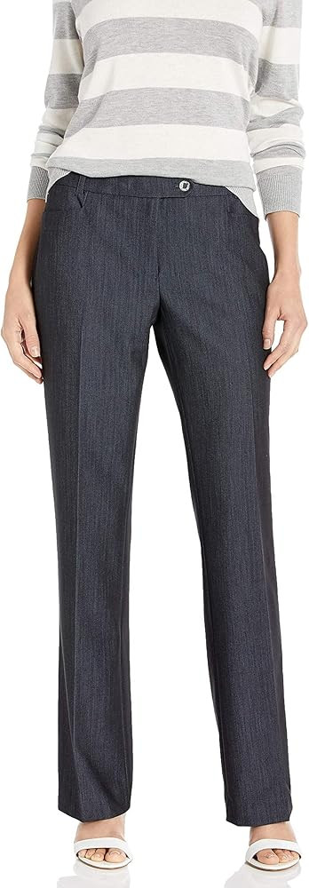 Calvin Klein Straight-Leg Classic Business Casual Pants for Women | Amazon (US)