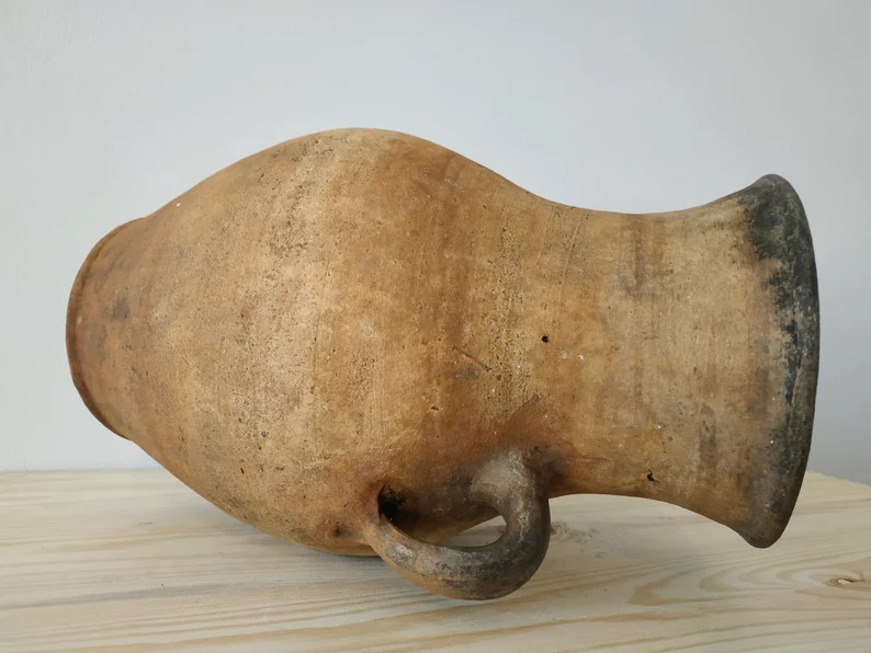 Ancient Clay Pot Antique Clay Vessel Rustic Ceramic Bowl | Etsy | Etsy (US)