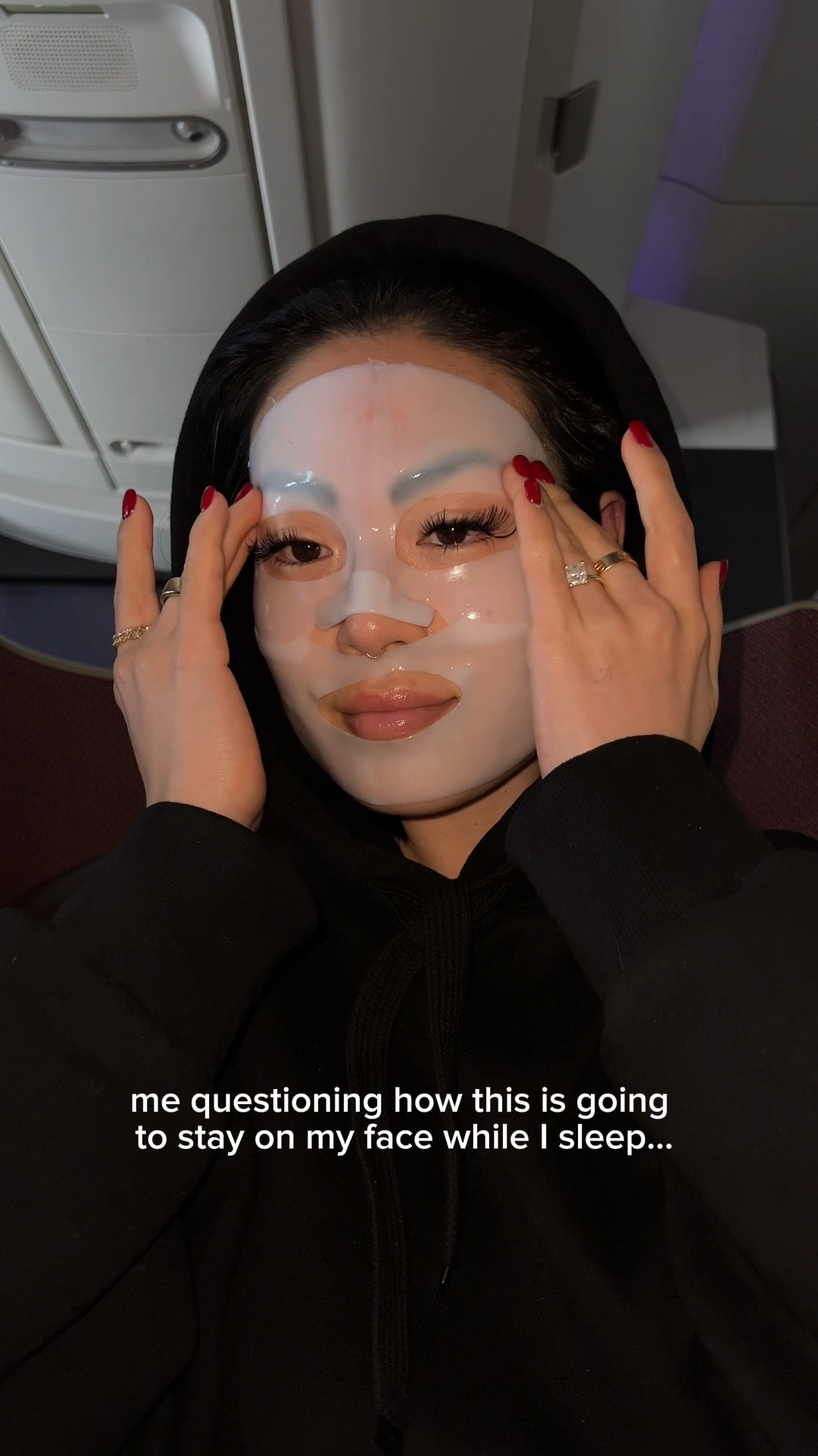 the viral overnight mask made my skin so hydrated on this flight anddd reduced pores?! 

#LTKfindsunder50 #LTKbeauty #LTKtravel