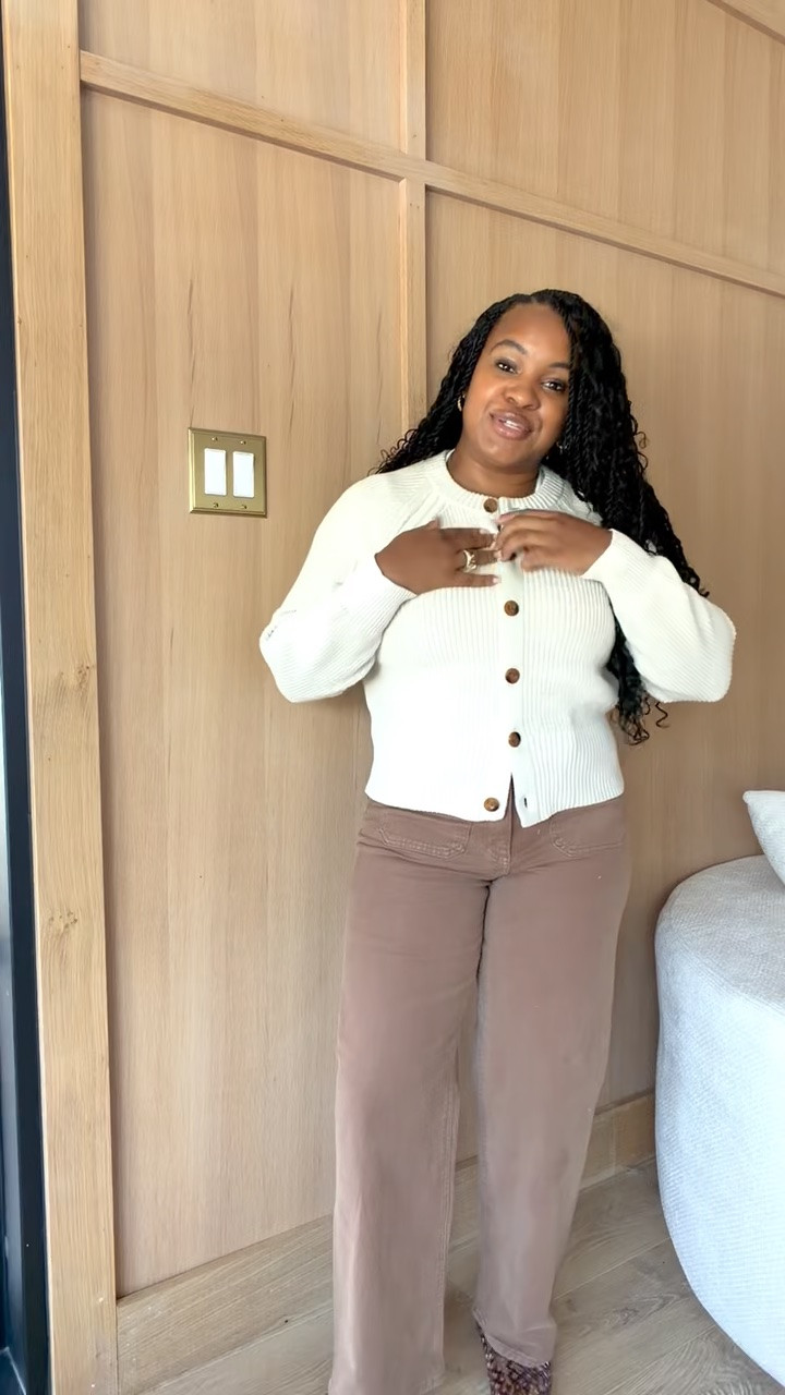 Feels like Madewell for only $35! Definitely wearing this cardigan into fall 🙌🏾

#LTKootd #LTKMidsize #LTKSeasonal