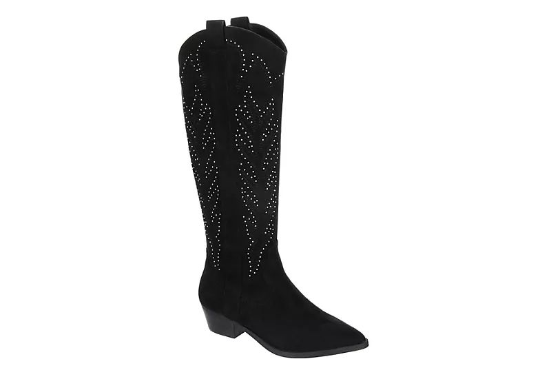 Dv By Dolce Vita Womens Kitschy Western Boot - Black | Rack Room Shoes