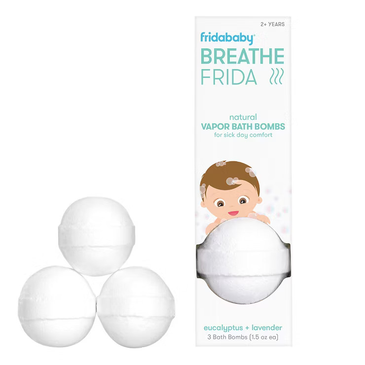 Fridababy Natural Vapor Bath Bombs for Sick Day Comfort - BreatheFrida Vapor Bath Bombs | Target