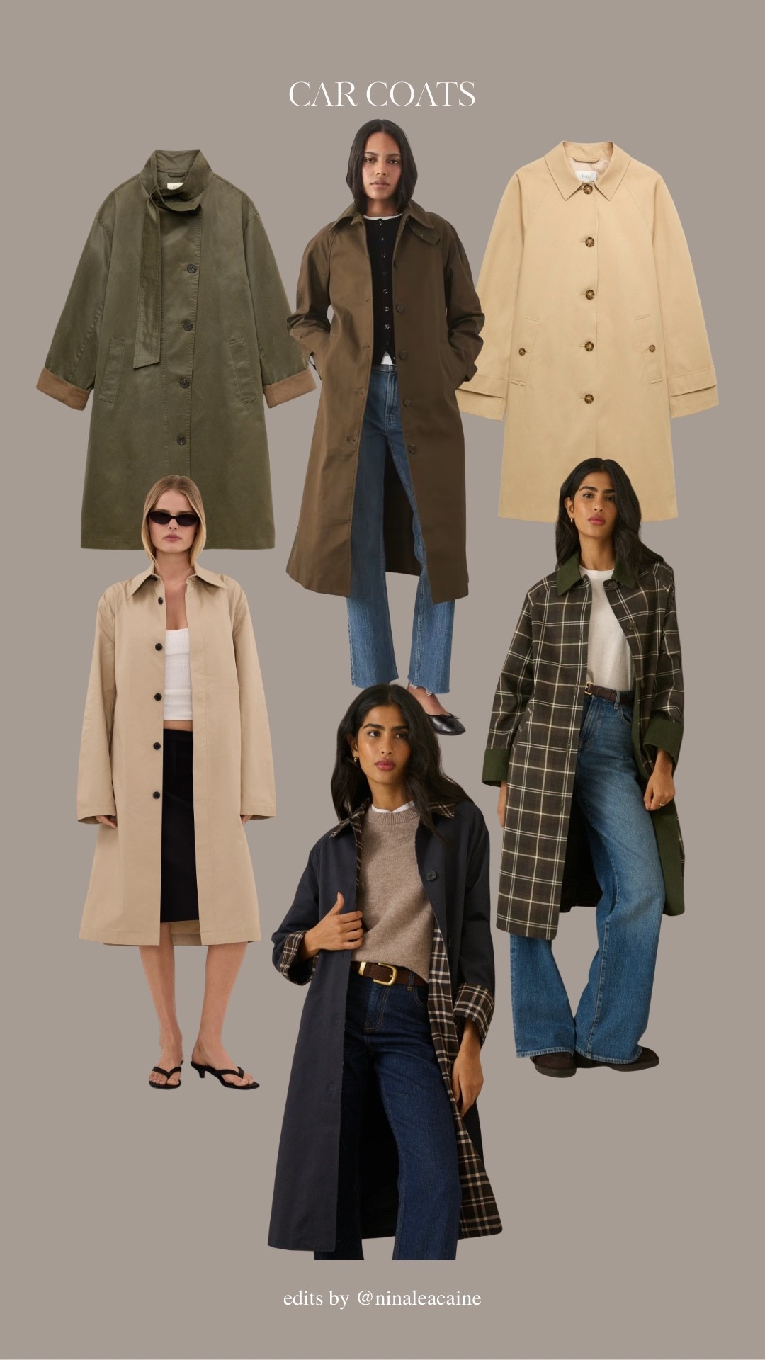 Trend edit - car coats