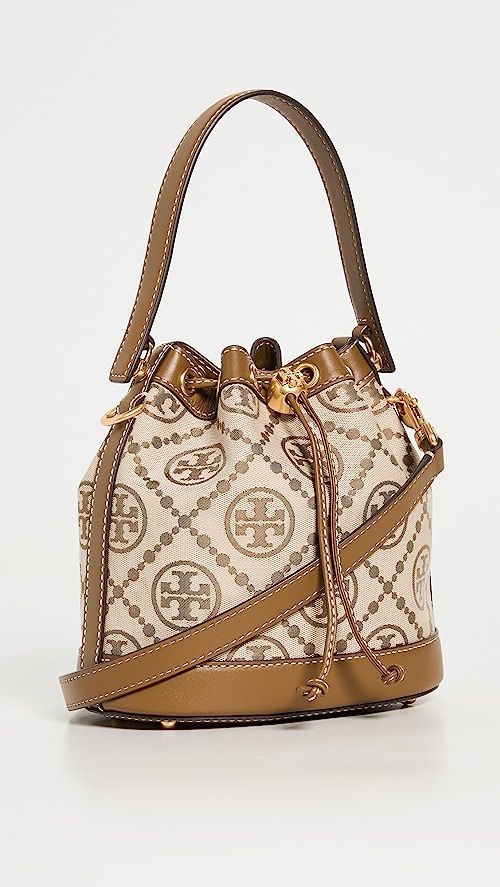 T Monogram Jacquard Bucket Bag | Shopbop