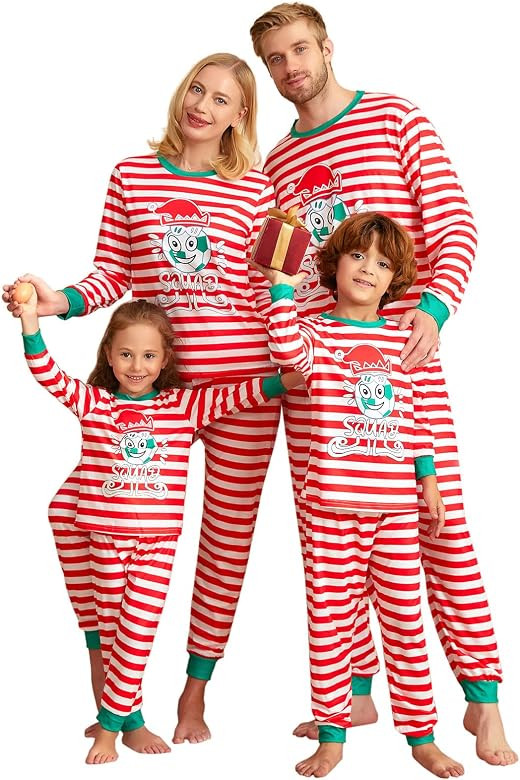 TFDYT Pijamas Navidad Familia Conjunto, Pijamas Navideños Familiares, Pijama Familiar a Juego Ho... | Amazon (ES)