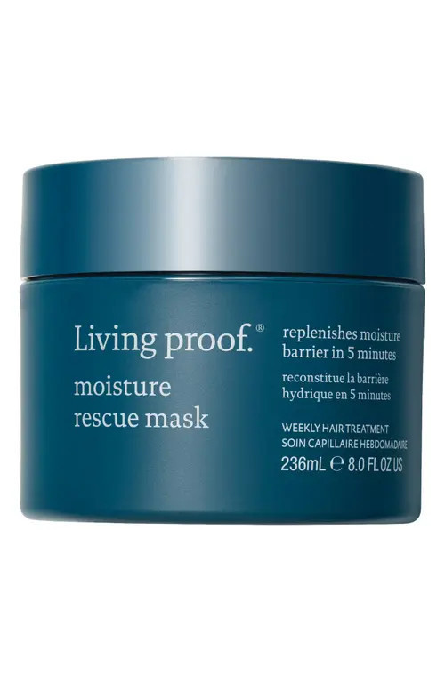 Living proof® Moisture Rescue Mask in Teal at Nordstrom | Nordstrom