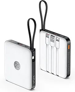 VRURC Battery Pack Charger Portable 10000mAh, 22.5W Fast Charging Portable Charger with Built-in ... | Amazon (US)