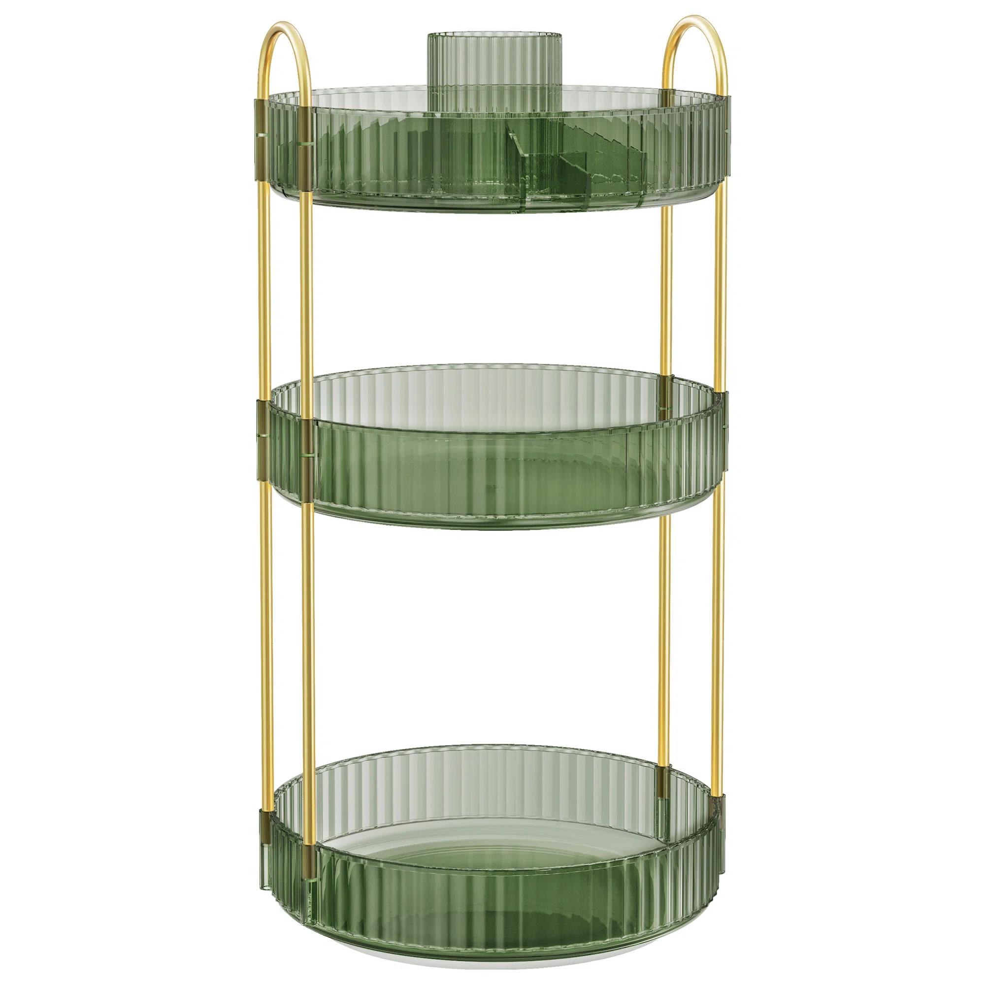 Rebrilliant 23x23x47.5cm Plastic Makeup Organiser | Wayfair.co.uk | Wayfair UK