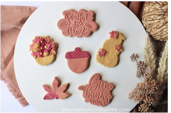 Thanksgiving Cookies Dozen Fall Cookies Sugar Cookies Topped | Etsy | Etsy (US)