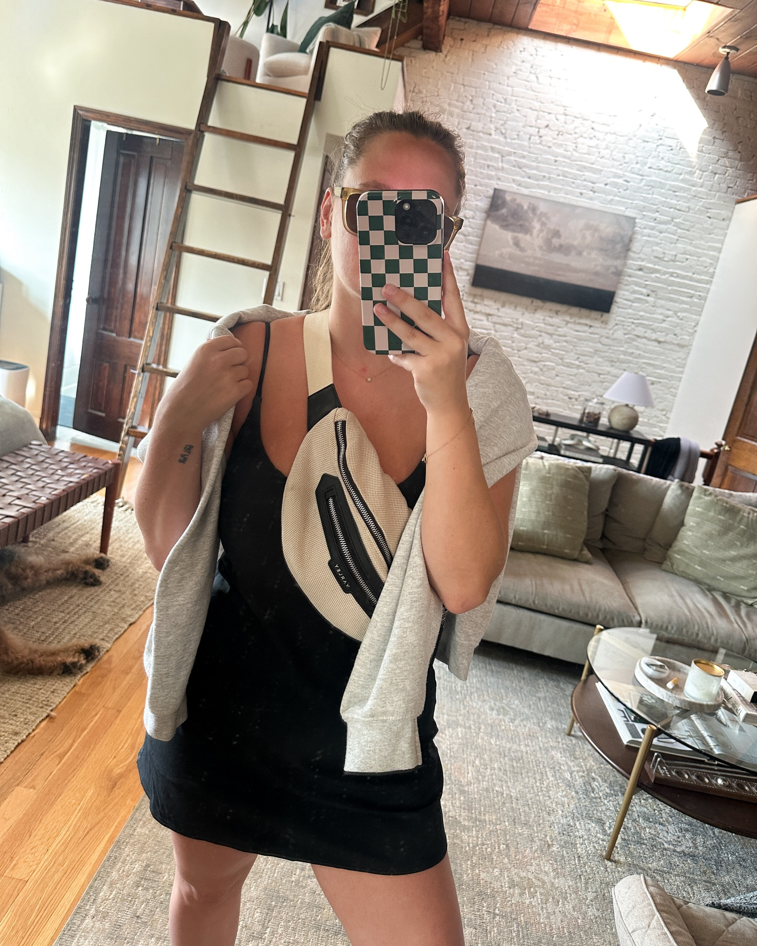 My favorite activewear dress from Abercrombie (works TTS) and belt bag from Varley

Weekend outfit idea

#LTKActive #LTKFindsUnder100