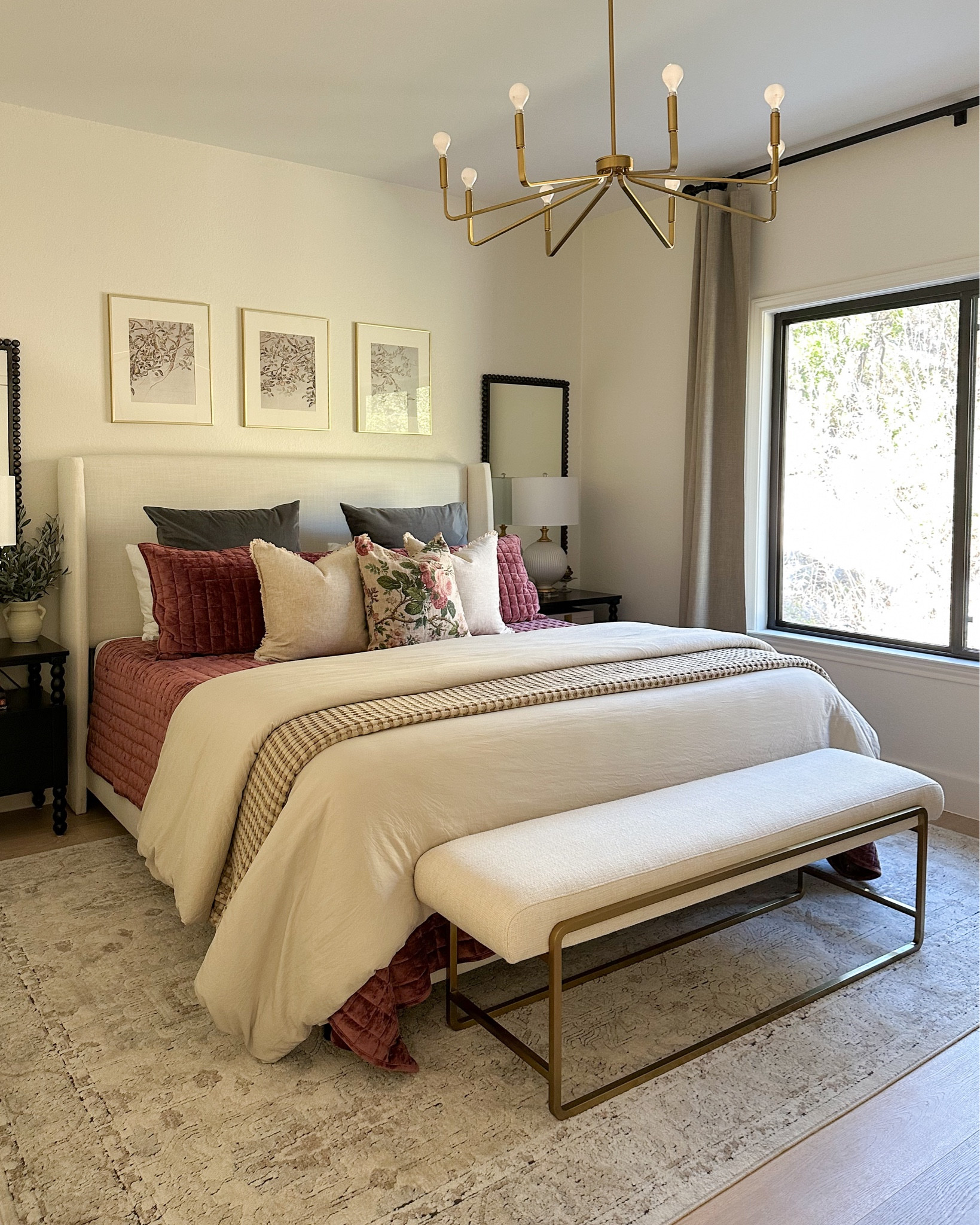Guest bedroom decor details!y bed is the Zuma white linen!
Quilt: Plum
Duvet: 02-Linen
Linen Fringe pillow covers: Natural Beige
Euro shams: Dark Gray
Rug: Ivory/Sand
Waffle Blanket: Taupe


#LTKFindsUnder50 #LTKHome #LTKStyleTip