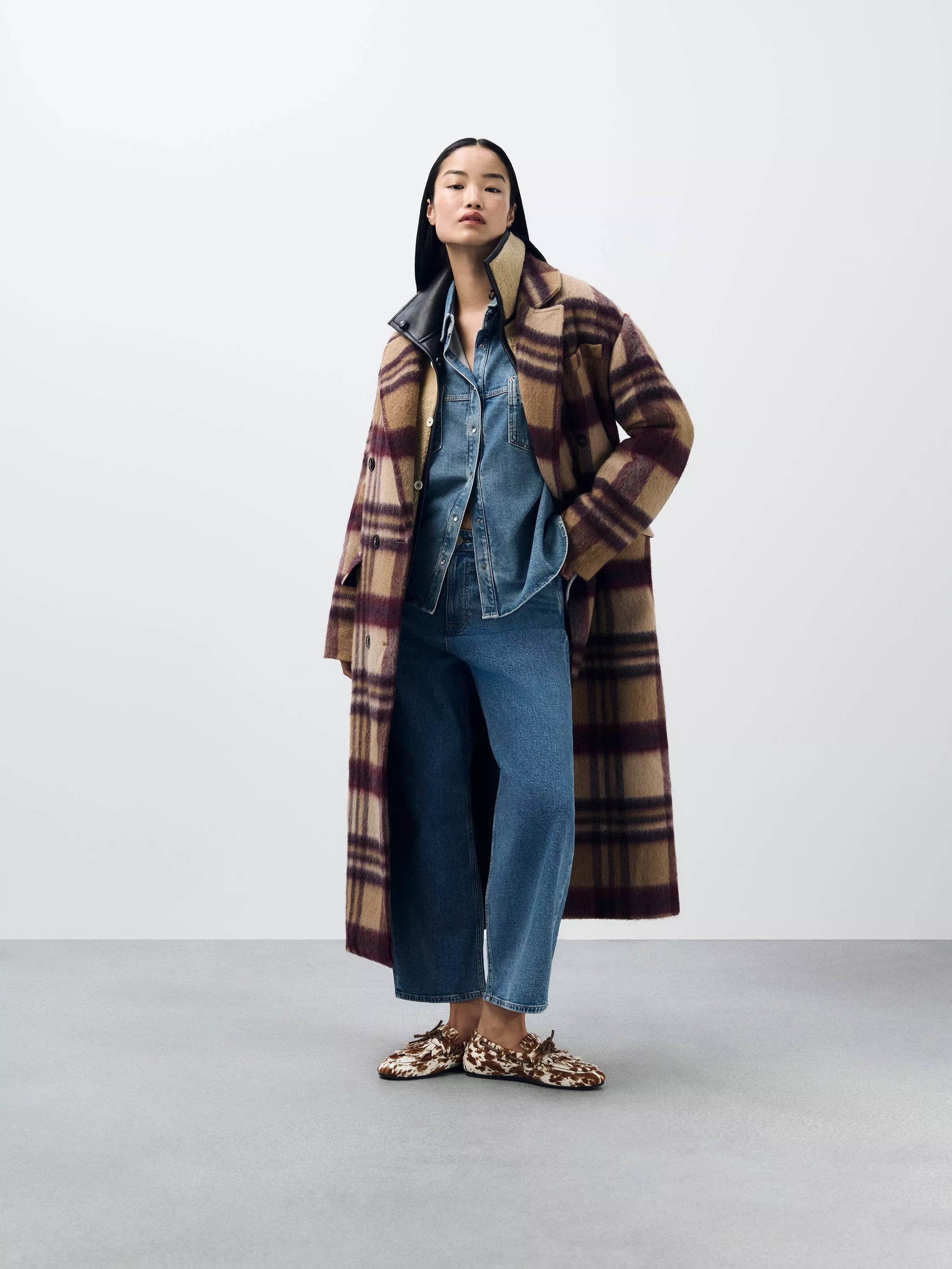 John Lewis Cotton Denim Overshirt, Blue | John Lewis (UK)