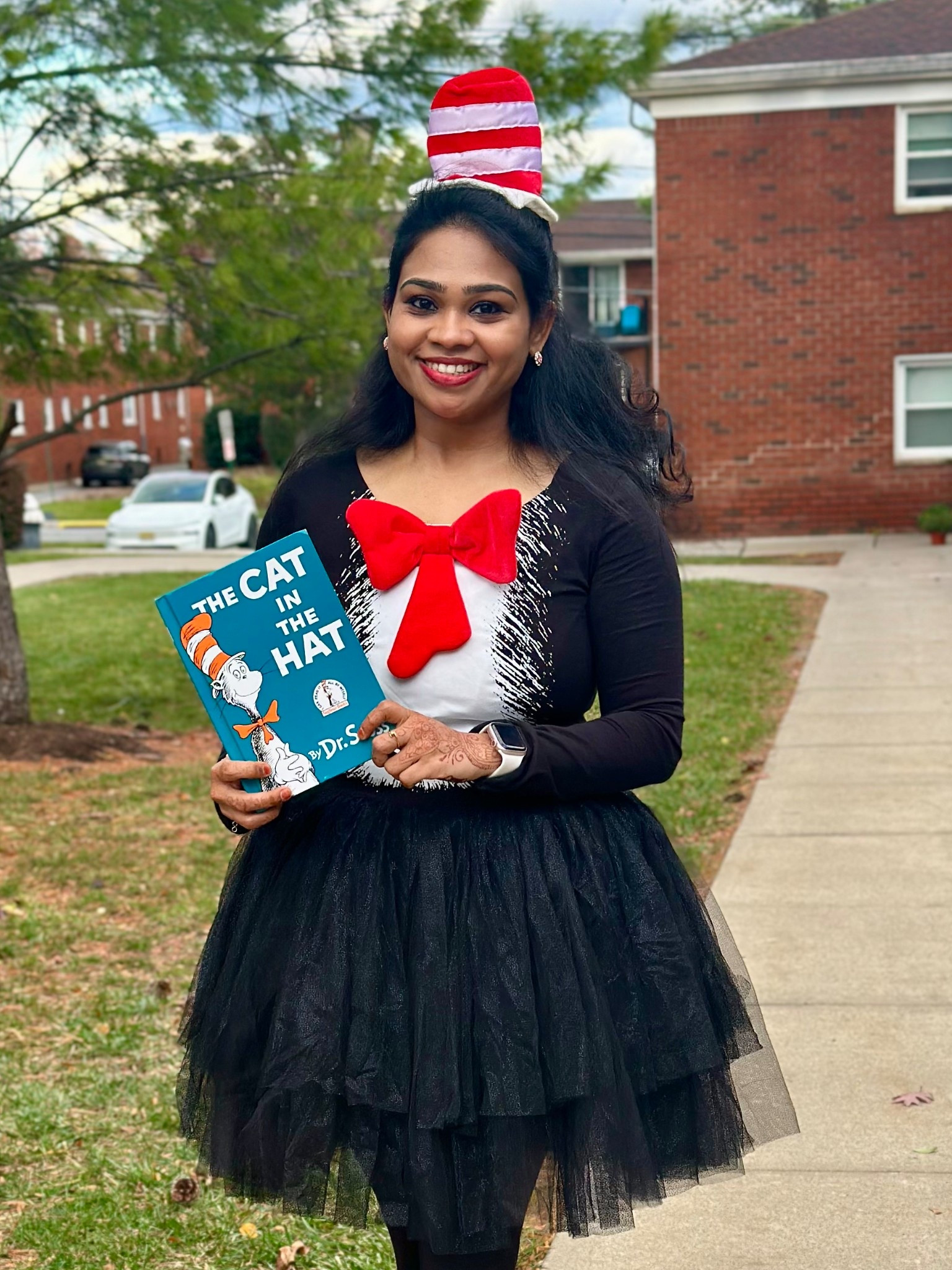 Cat in the Hat Halloween costume❤️

#LTKHalloween