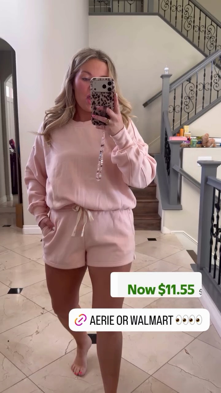 This Aerie look alike set is on deal!!

#LTKSeasonal #LTKMidsize #LTKSaleAlert