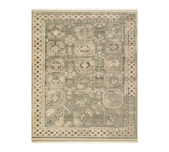 Merrin Hand-Knotted Wool Rug | Pottery Barn (US)