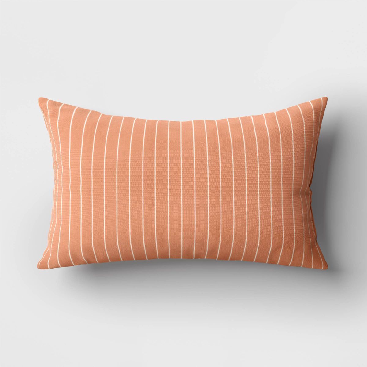 10"x17" Pin Stripe Rectangular Outdoor Lumbar Pillow - Room Essentials™ | Target