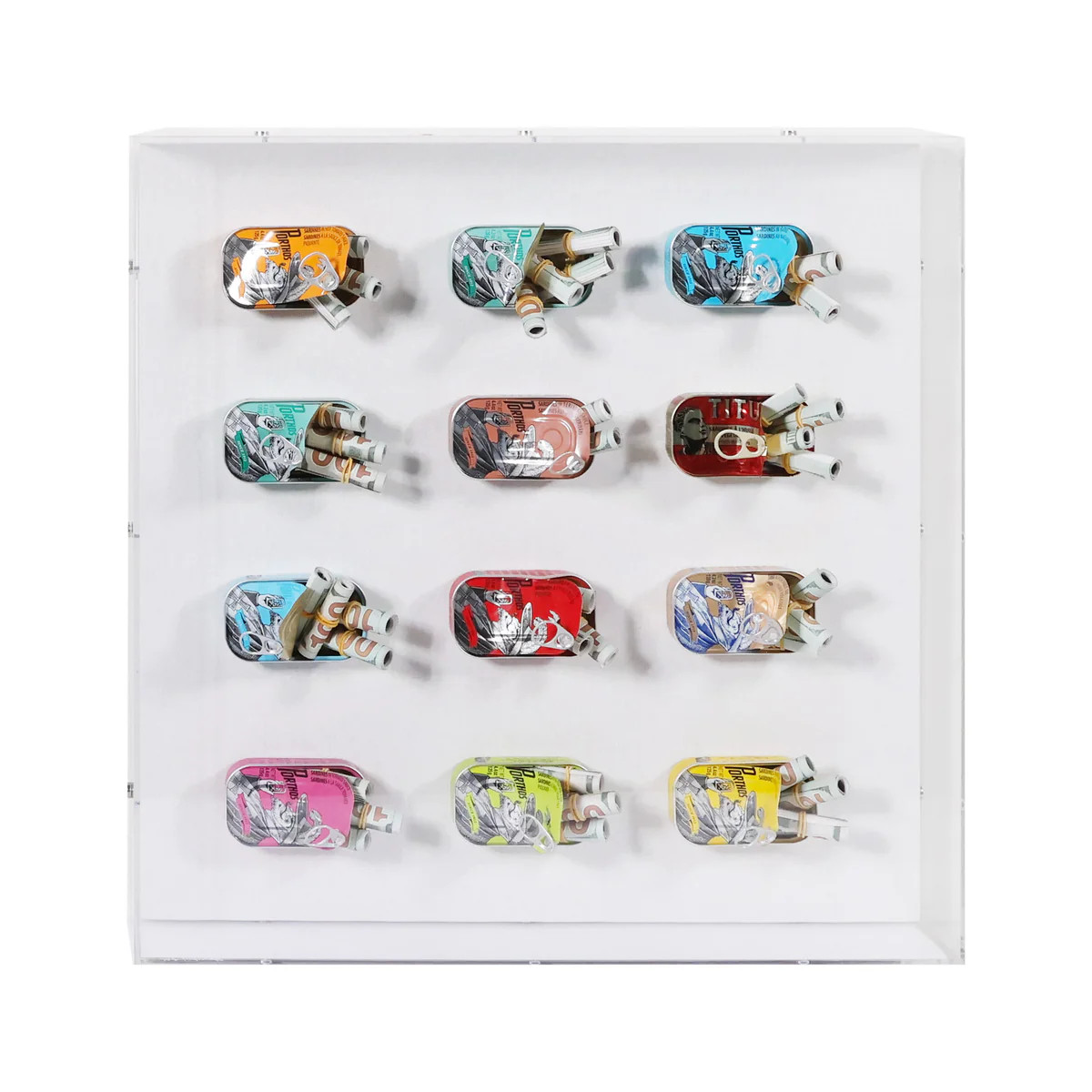 Pescado & Friends | 3D Sardine Art | Scout Design Studio