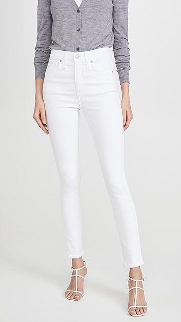 10'' High Rise Skinny Jeans | Shopbop