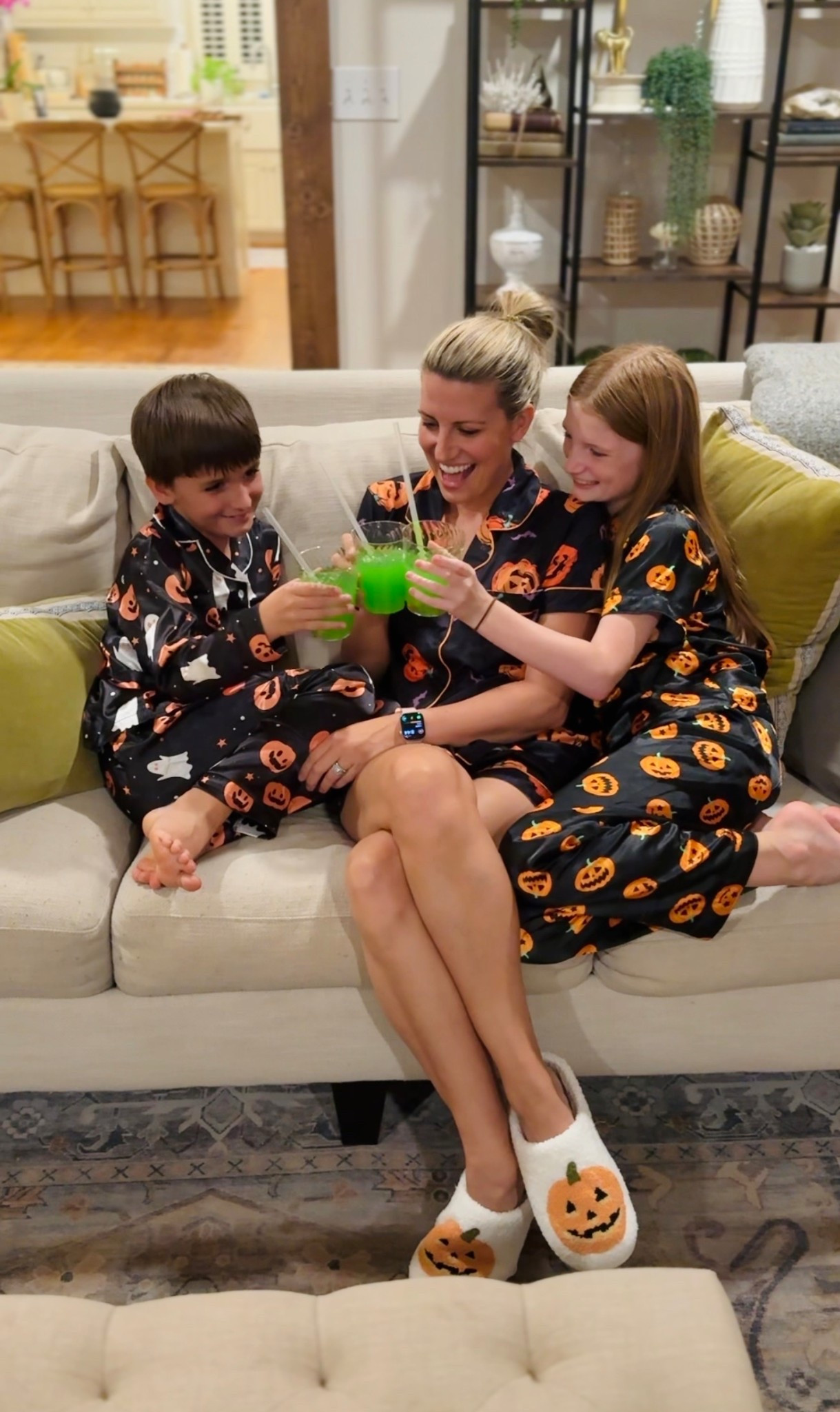 🎃 Halloween Movie Night Vibes 🧡
Matching Halloween PJs and our favorite spooky-sweet family tradition! 🍿👻 We love cozying up for movie night with the kids — it’s all treats, no tricks around here! 

Shop our festive PJs and movie night favorites!

🧡 #HalloweenMovieNight #MatchingPajamas #FamilyPJs #FallFamilyFun #SpookySeason #CozyNightIn #LTKfamily #LTKhome #LTKkids #LTKholiday #MomLife #HalloweenVibes #FallFavorites 

#LTKKids #LTKHalloween #LTKFamily