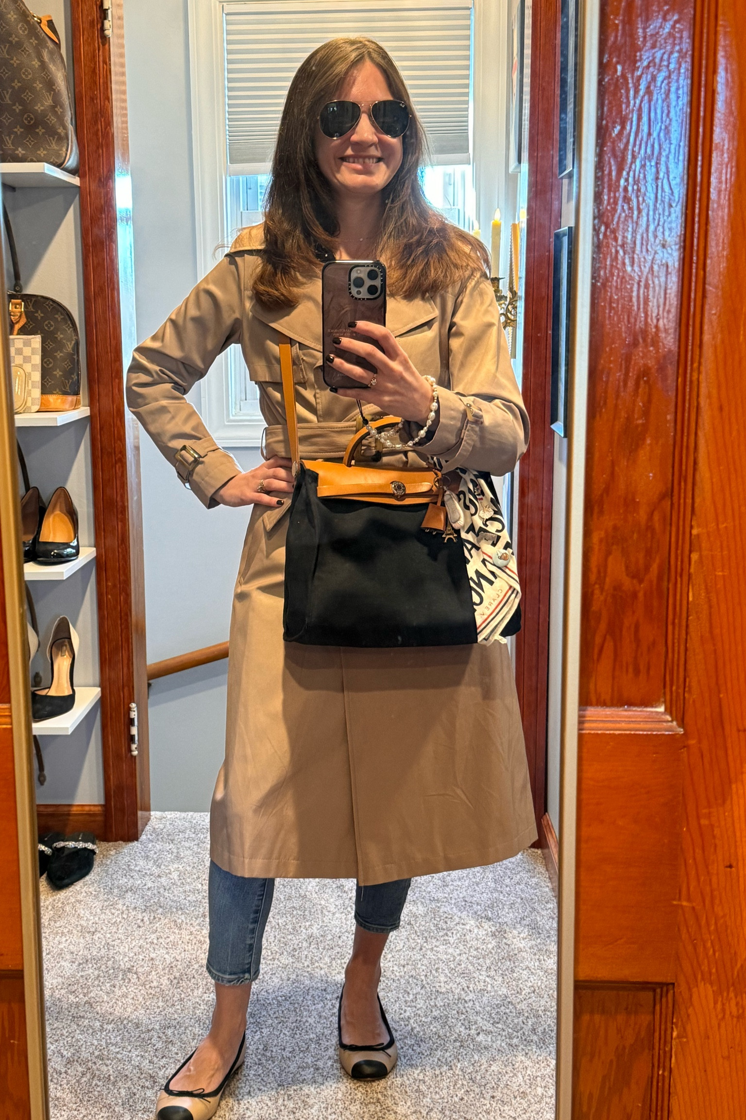 Ready to run errands and then go to my favorite local French restaurant for lunch. Dress for the life you want, right?

#LTKfindsunder100 #LTKstyletip #LTKitbag