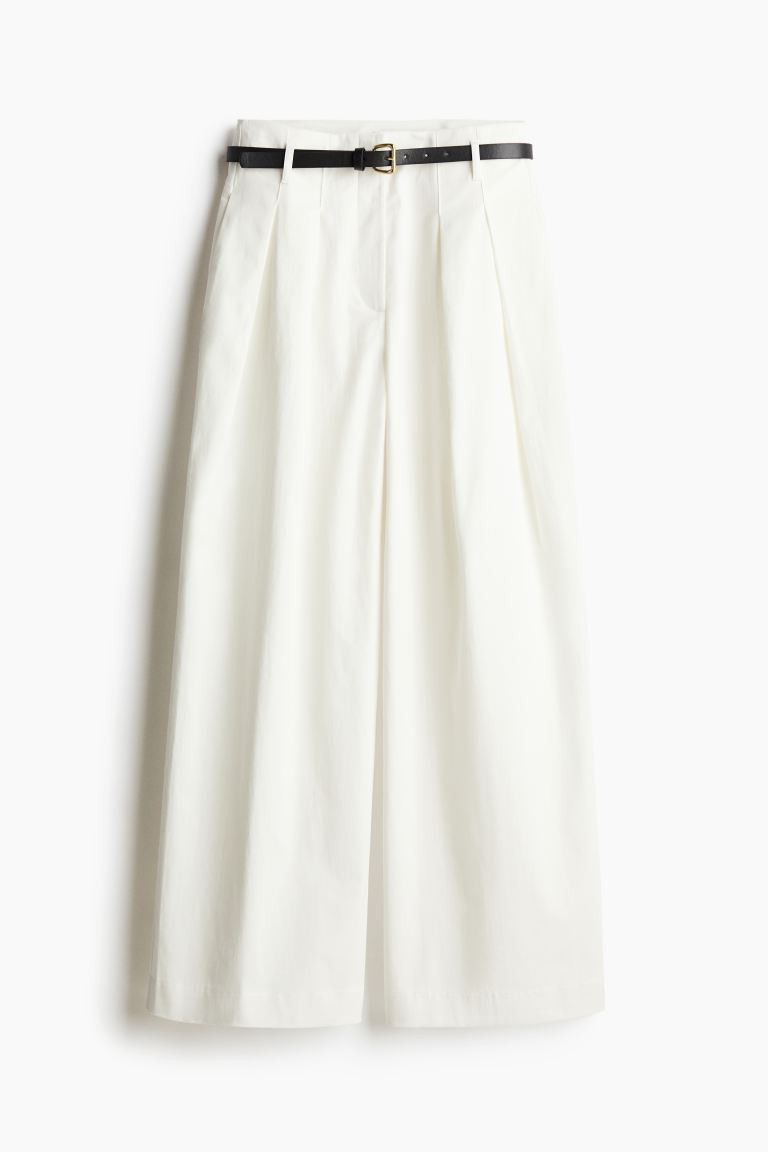 Wide belted trousers | H&M (UK, MY, IN, SG, PH, TW, HK)