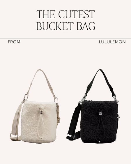 The Lululemon bucket bag