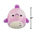 Squishmallows Official 5 inch Shimi the Purple Watercolor Parrot With Hearts - Child's Ultra Soft... | Walmart (US)