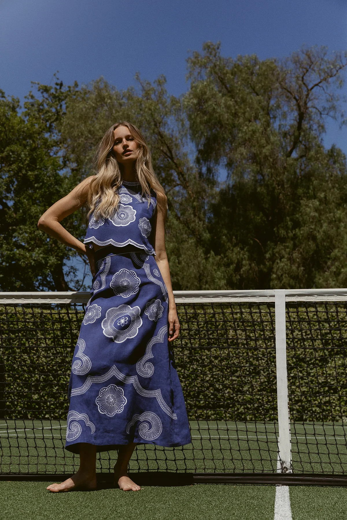 Indigo Sloane Skirt | ASHA by ADM