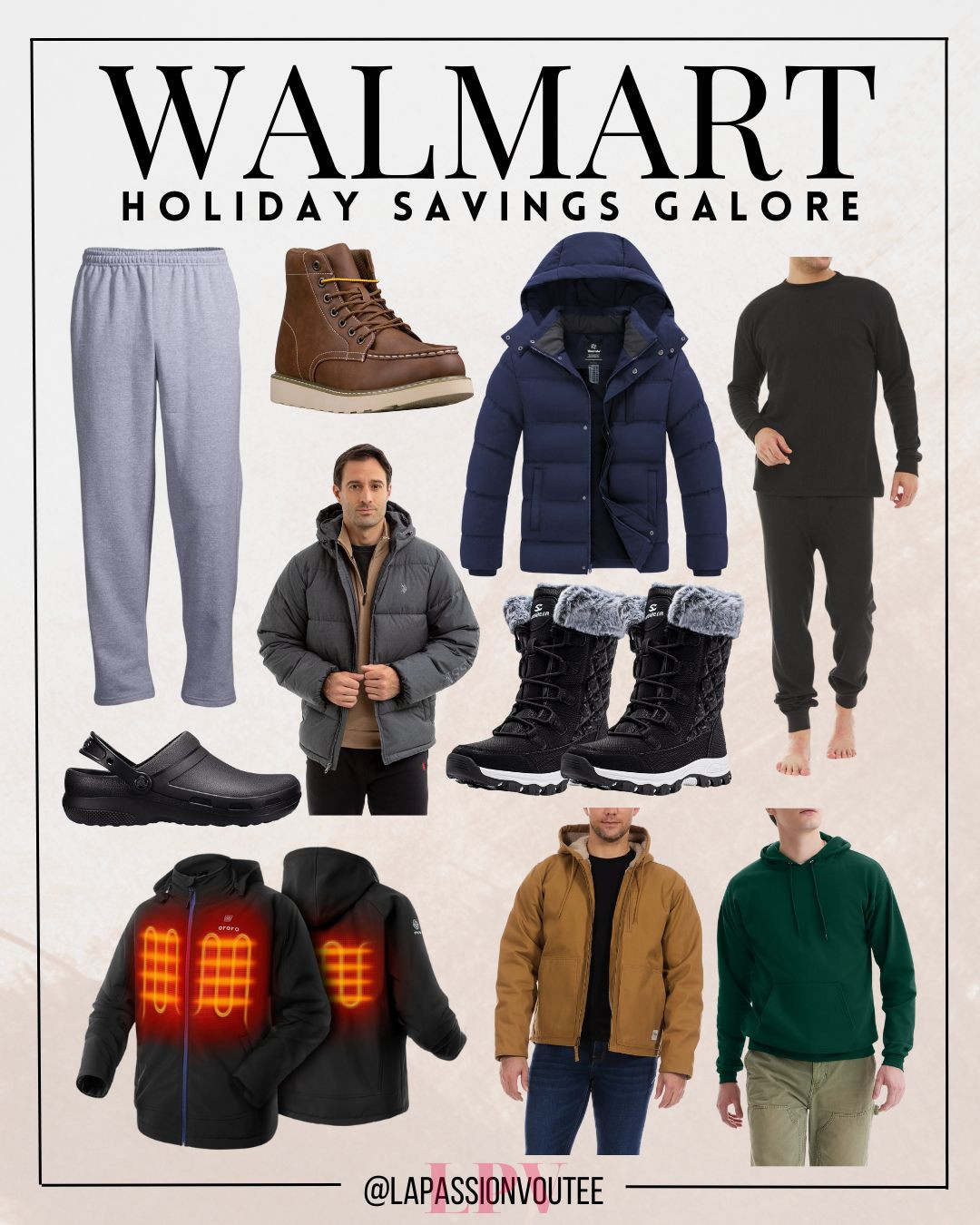 Looking to update your wardrobe for the holidays? Walmart’s Holiday Savings Galore has got you covered with great deals on men’s clothing. Whether you’re dressing up or keeping it casual, there’s something for everyone this season! 

 #LTKGiftGuide #LTKHoliday #LTKSaleAlert
