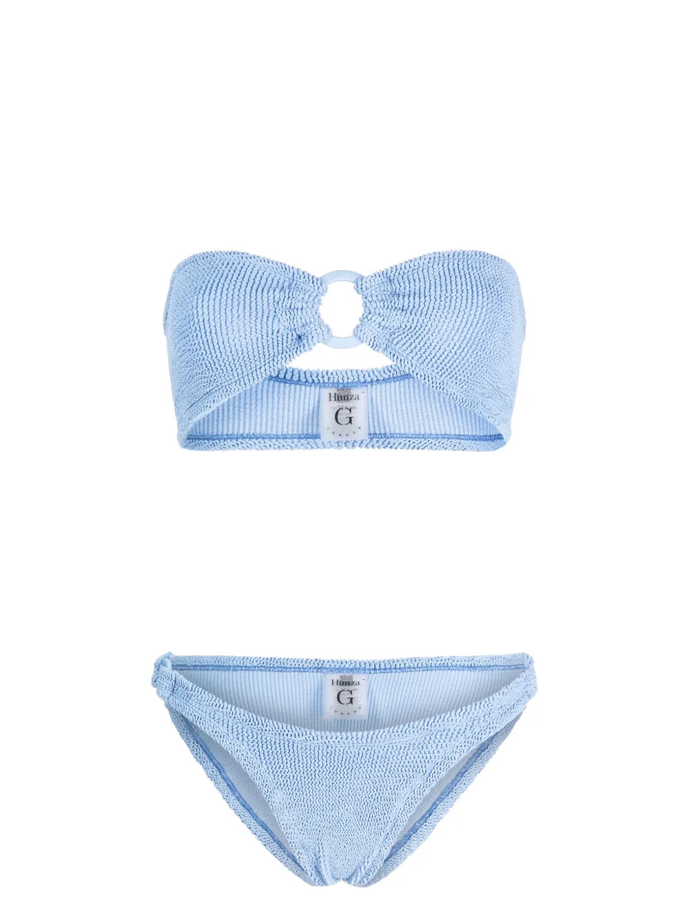 Hunza G Gloria Bikini Set | Blue | FARFETCH | Farfetch Global