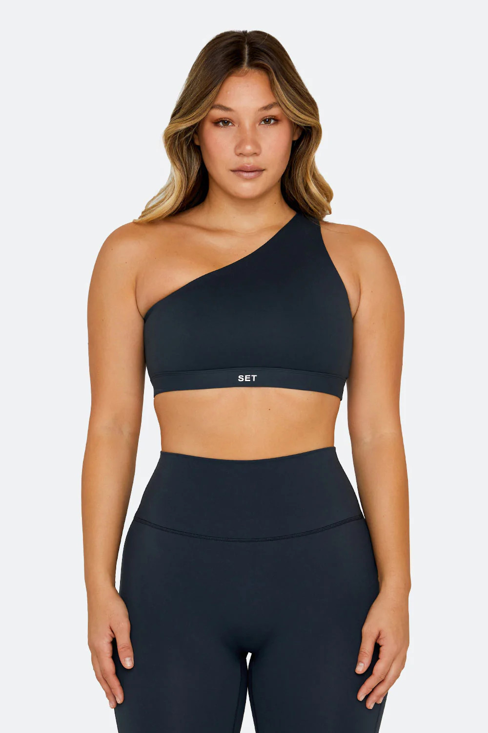 SPORTBODY® ONE SHOULDER BRA 
                            oxford | SET Active